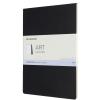 MOLESKINE Skizzenblock Karton A4 626857 blanko, schwarz, 48 Seiten