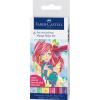 FABER-CASTELL Pitt Artist Pen Manga Shôjo 167155 diverse Farben 6 Stück