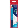 FABER-CASTELL Bleistift Jumbo Grip B 111993 4 Farben, Set