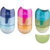 FABER-CASTELL Radierer, Spitzer Trend 183604 3 Farben ass.