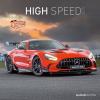ALPHA EDITION Bildkalender 2025 104095 High Speed ML 30x30cm