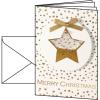SIGEL Weihnachts-Karte/Couvert A6/A5 DS059 220+100g 10+10 Stück
