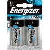 ENERGIZER Batterie Max Plus 1,5V E95/D Mono 16000 mAh 2 Stück