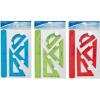 WESTCOTT Geometrie-Set Flexi E-10302 00 blau/rot/grün 4-teilig