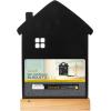 SECURIT Kreidetafel HOUSE FBT-HOUSE schwarz 32x23x6cm