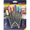 SECURIT Kreidestift 1-2mm BL-SMA100-V7-AS 7 Farben ass.