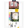 SECURIT Kreidetafel WOODY WBW-WT-30-40 weiss 40x30x1cm