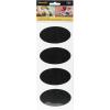 SECURIT Kreidetafel-Sticker OVAL CS-OVAL-8 schwarz 4.7x8x0.004cm