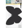 SECURIT Kreidetafel BUTTERFLY FB-BUTTERFLY schwarz 31x35.5x0.3cm