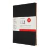 MOLESKINE Notizheft Karton A4 602527 liniert,BK/cranb.,120S. 2 Stk.