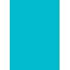 STEWO Geschenkpapier Uni Plain 2526591349 70x500cm türkis