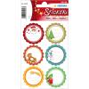 HERMA Sticker Geschenk Weihnachten 15258 12 Stück /2 Blatt