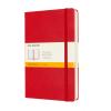 MOLESKINE Notizbuch HC L/A5 606198 liniert,scharlachrot,208 S.