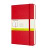 MOLESKINE Notizbuch HC L/A5 606204 blanko,scharlachrot,208 S.