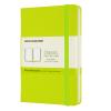 MOLESKINE Notizbuch HC Pocket/A6 850864 blanko,limetten grün,192 S.