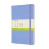 MOLESKINE Notizbuch HC L/A5 850826 blanko,hortensienblau,208 S.
