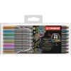 STABILO Fasermaler Pen 68 6808/8-11 metallic ass. 8 Stück