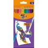 BIC Farbstifte Evolution 987868 12 Stück, Farben ass.