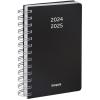 BREPOLS Schüleragenda Polypro PP 24/25 2.140.4910 1T/1S schwarz ML 11.5x17cm