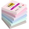 POST-IT Super Sticky Notes 76x76mm 654-6SS-SOUL Soulful 4 Farben 6 x 90 Blatt