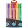 STABILO Fasermaler Pen 68 1mm 6820-031-04 20 Stück ass. ColorParade
