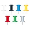 EXACOMPTA Pinwandnadel Push Pins 7mm 14740E Farben ass. 25 Stück