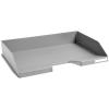 BIELLA Briefablage COMBO-MIDI A4+ 1170625BIDU grau, quer