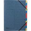 BIELLA Ordnungsmappe TOP COLOR 5412205BIEU blau , 12-teilig