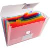 EXACOMPTA Fächermappe Crystal A4 55298E transparent 13-teilig