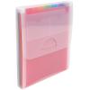EXACOMPTA Fächermappe Crystal A4 55798E transparent 6-teilig