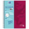 OXFORD European Book, Whiteboard A4+ 400132984 kariert, beere 120 Blatt