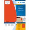 HERMA Etiketten SPECIAL 105x148mm 4397 rot,perm. 400 St./100 Bl.