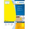 HERMA Etiketten SPECIAL 210x297mm 4401 gelb,perm. 100 St./100 Bl.
