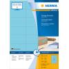 HERMA Etiketten SPECIAL 70x37mm 4408 blau,perm. 2400 St./100 Bl.