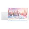 SIGEL Weihnachts-Karte/Couvert A6/A5 DS066 250 +100g,Snow Deer 10+10 Stk.