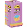 POST-IT Super Sticky Tower 76x76mm 654-16SS-COL farbig 16x90 Blatt