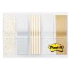 POST-IT Index Mini 11.9x43.2mm 684-Metal Metallic ass. 5x20 Streifen