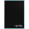 BIELLA Notizbuch Black Office A5 53851306U gepunktet, hellblau 192 Seiten
