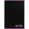 BIELLA Notizbuch Black Office A5 53851342U gepunktet, violett 192 Seiten