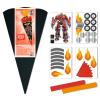 URSUS Schultüten-Bastelset Easy 9870006 Transformer 3D, Karton 260g