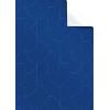 STEWO Geschenkpapier Anteo 2514575542 100x70cm blau dunkel FSC