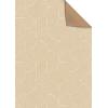STEWO Geschenkpapier Anteo 2514575550 100x70cm beige FSC