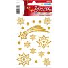 HERMA Sticker Weihnachten 3726 gold 19 Stück/1 Blatt