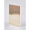 NUUNA Notizbuch Shiny Starlet A6 53245 Gold,Punkte,176 S.