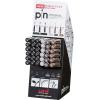 UNI-BALL Fineliner Pin PIN-200(S) Bold & Brush 6D 72 Stk.ass. 0.9/1/1.2mm, Brush