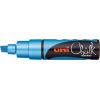 UNI-BALL Chalk Marker 8mm PWE-8K METALLIC BLUE Metallic blau
