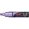 UNI-BALL Chalk Marker 8mm PWE-8K METALLIC VIOLET Metallic violett