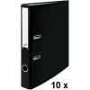 BÜROLINE Ordner 4cm 670088 schwarz, 10 Stück A4