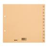 BIELLA Kartonregister A4 19441300U braun Dez-Jan DE