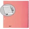 BIELLA Kartonregister A4 19443100U braun 1-31